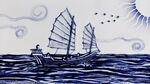 2016 :: Live sand art musical show (boat): Souffle {JPEG}