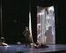 2010 - Live sand drawing for the play "Cet animal qui nous regarde"