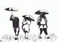 2011 :: Black Ink Drawing, Under Rain
